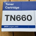 Brother TN660 Toner Cartridge High Yield 2 Pack Compatible Printer Supplies