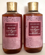 Bath  Body Works Blush Cardigan Body Wash Shower Gel 10 fl oz Set of 2