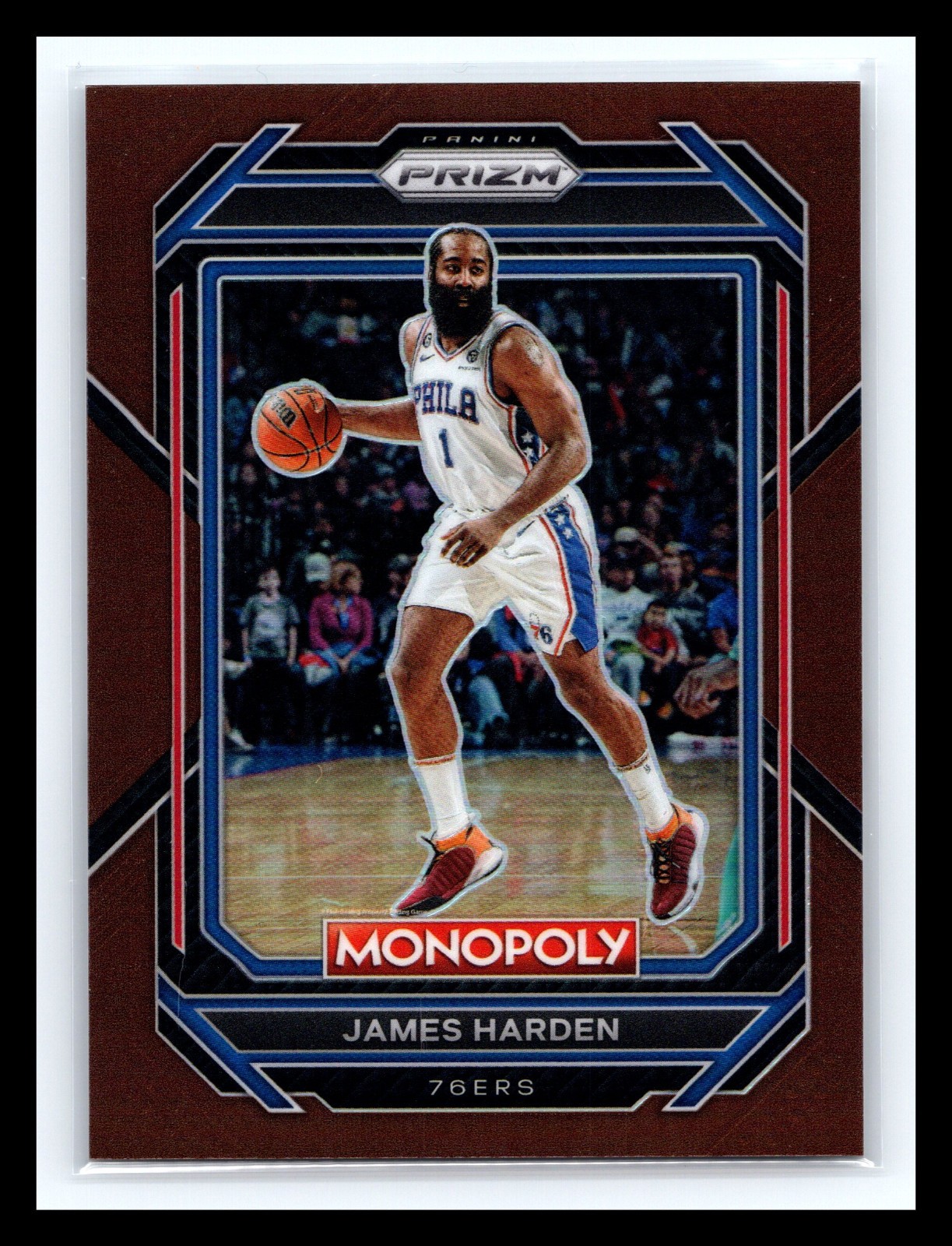 2022-23 Panini Prizm Monopoly - James Harden #68 Brown Holo /249