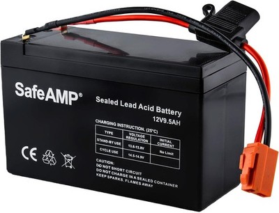 SafeAMP  Replacement Battery for 12-Volt Ride On Vehicle with red 2 pins... 