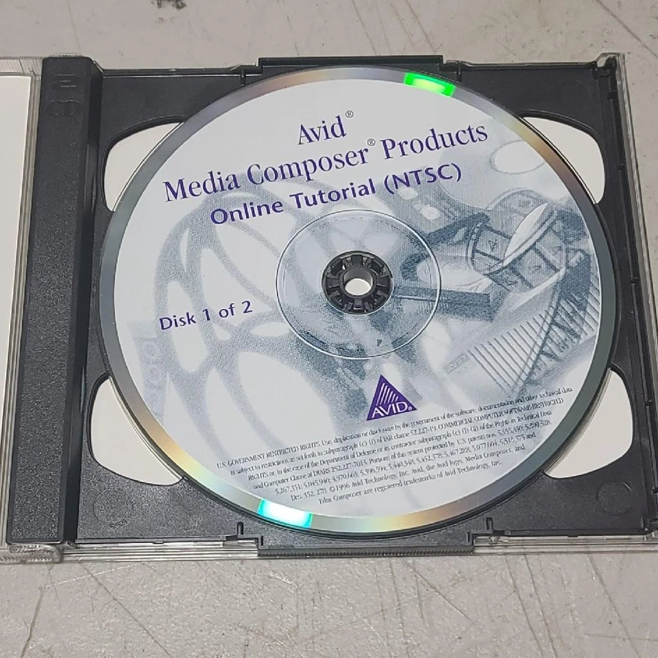 Juegos de CD tutoriales en línea (NTSC y PAL) AVID Media Composer Products Foto 4 de 4