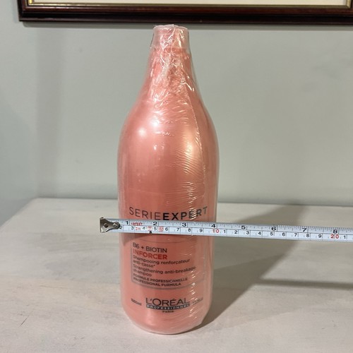 Jumbo Size Loreal Serie Expert Inforcer B6 + Biotin Shampoo 50.7 oz