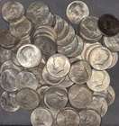1964 Kennedy Half Dollar 90% Silver One (1)Coin Lot Circulated Below Spot 3/24