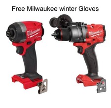 Milwaukee M18 FUEL 18v Brushless Twin Pack Inc 1x FID3-0 1/4" Impact Driver