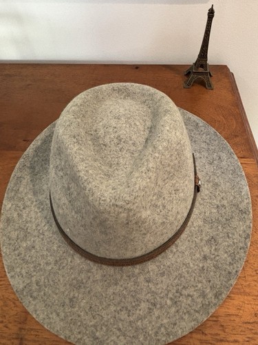 kooringal hat grey 100% Australian Felted Wool. Size 56cm - Adjustable. - Picture 5 of 8