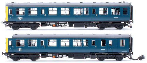 Heljan 1455 Klasse 104 2 Wagen DMU M53421/M53529 BR blau | Zustand: New