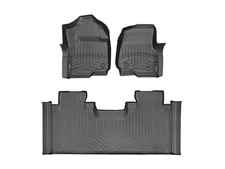 WeatherTech FloorLiner for 2025-2025 Ford Super Duty - 1st & 2nd Row, Black