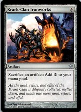 MTG Magic The Gathering Krark-Clan Ironworks Fifth Dawn Played See Scan F