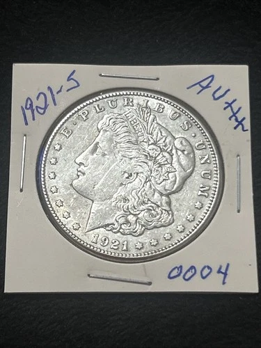 1921-S Morgan Silver Dollar AU+++