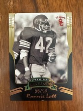 2006 Press Pass Legends Ronnie Lott Gold Parallel #/99