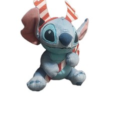 Disney Lilo  Stitch Holiday Plush Cuddly Stuffed Toy 8in Christmas Gift