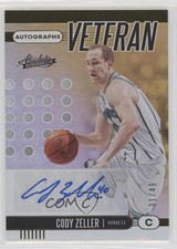 2019-20 Panini Absolute Memorabilia Veteran Level 1 31/49 Cody Zeller Auto n1u
