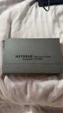 Netgear ProSAFE GS108PE 8-Port Gigabit PoE Switch + Power Adapter