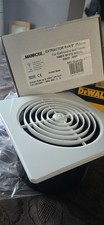 Manrose 50632 6" 150mm Extractor Fan White Low Profile  Timer  LP150
