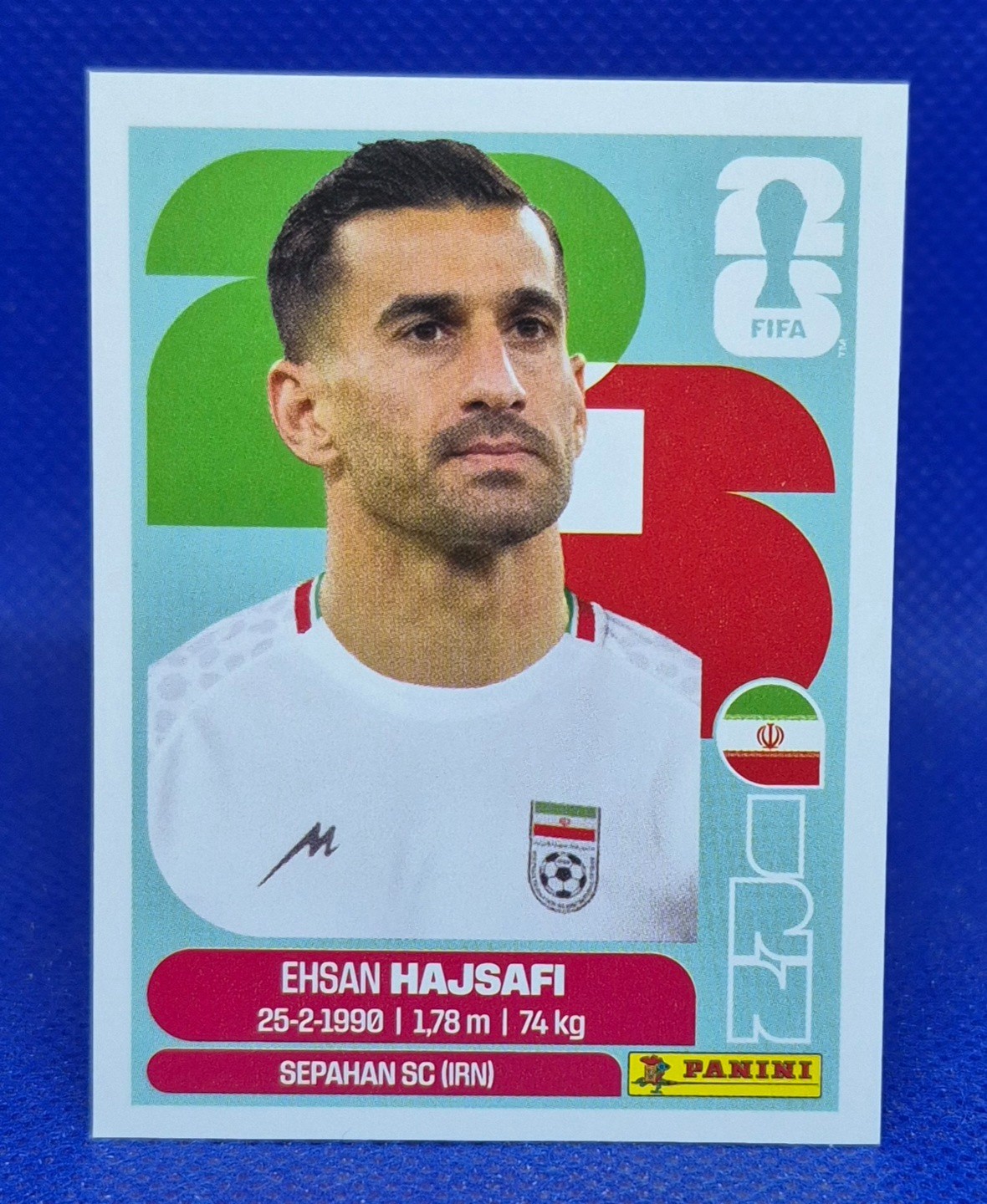 2026 Panini FIFA World Cup Sticker Ehsan Hajsafi #IRN 4 - Iran
