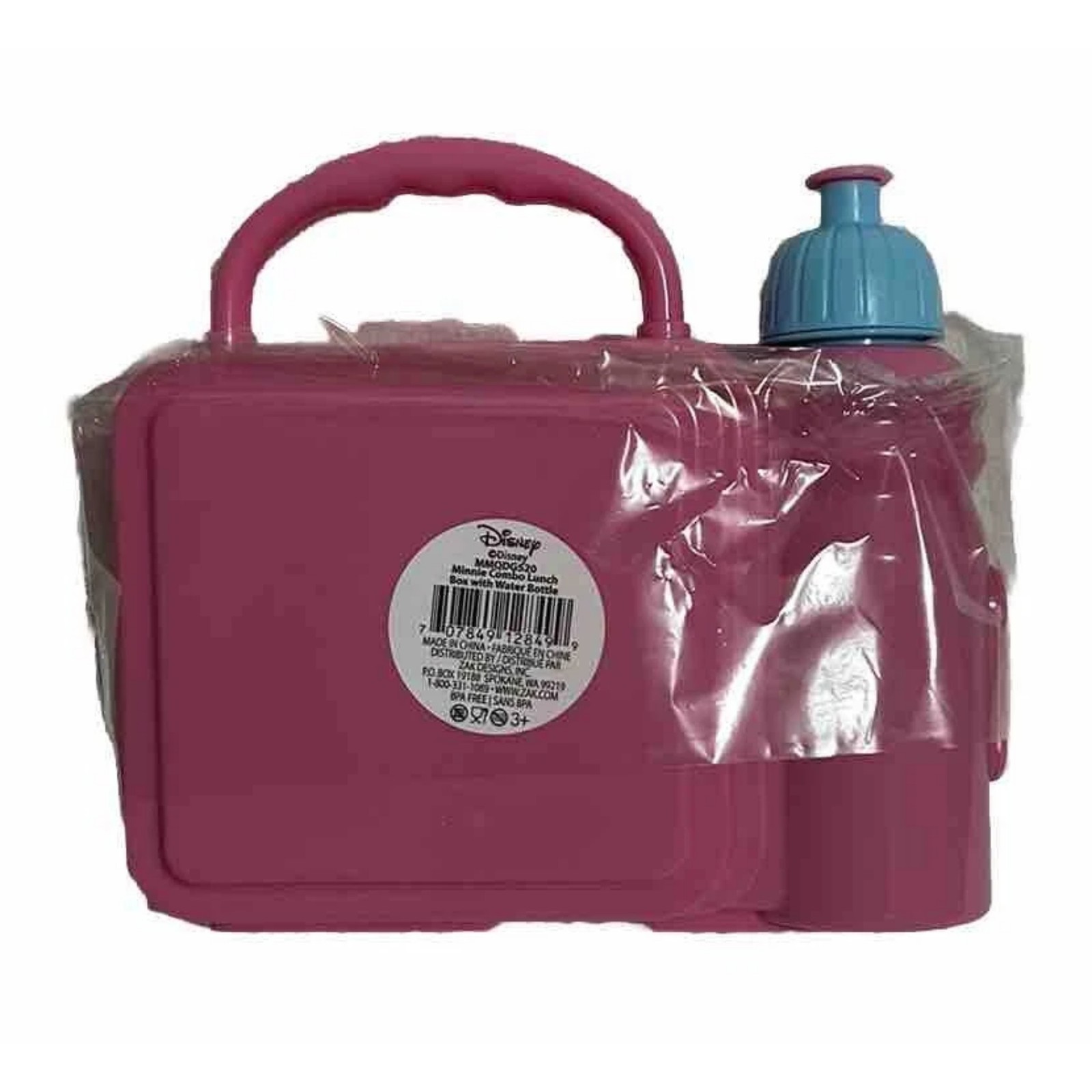Minnie Mouse Lunch Box Combo with Water Bottle Kids Set