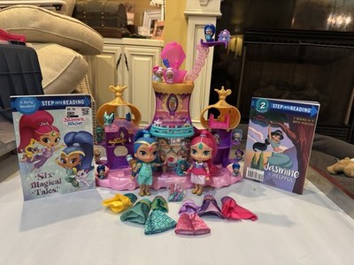 Nickelodeon Shimmer and Shine Doll Playset Shimmer Shine Jasmine Ariel Books