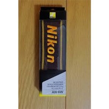 Nikon AN-6W Wide Neck Strap Genuine Brown For SLR DSLR From Japan