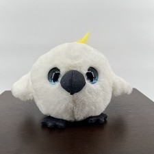 Zuru Pets Alive Chirpy Birds White Cockatoo 6in Plush Blue Eyes Chirps Works