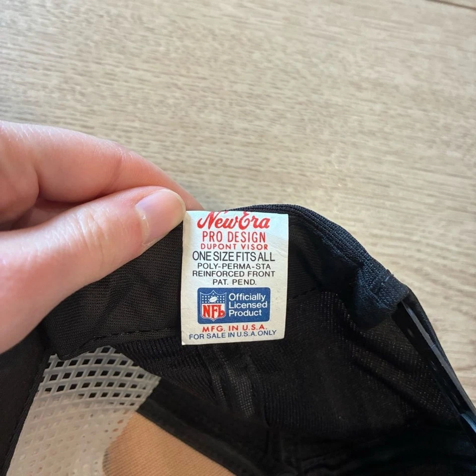 Vintage New Era Los Angeles Raiders Las Vegas Football SnapBack Trucker Mütze - Bild 3 von 4