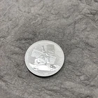 The Simpsons Bart Simpson $1 Tuvalu .999 1 Oz Silver Proof Coin in capsule.