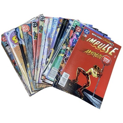 DC Comics Mixed Lot x20 Batman Robin Superboy Shazam Suicide Squad Impulse Flash