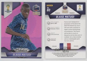 2014 Panini Prizm World Cup Purple Prizm /99 Blaise Matuidi #80