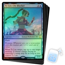 FOIL TY LEE, CHI BLOCKER X4 Avatar: The Last Airbender TLA Magic MTG MINT CARD