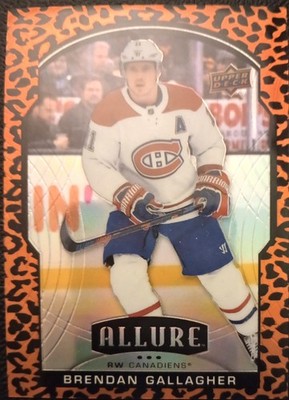 2020-21 Upper Deck Allure Hockey Leopard Parallel Singles - You Choose