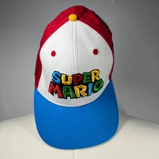 Super Mario Bros Power-Ups & Creatures Snapback Hat Nintendo Colorful Gamer