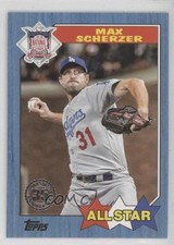 2022 Series 2 1987 Topps All-Star Baseball Blue Max Scherzer #87AS-43 0x0k