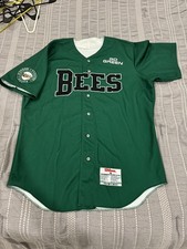 Wilson Salt Lake Bees #16 Issued Baseball Jersey Go Green Size XL