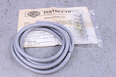 Harley-Davidson FX Shovelhead Cables and Connectors Kit 70117-81A