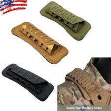 Tactical Plate Carrier Shoulder Pads Mesh Breathable Strap Pad for Backpack Vest