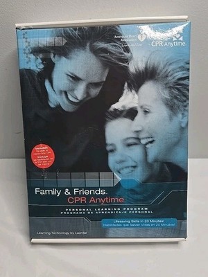 Cpr Training Kit Family and Friends Anytime Hybrid American Heart Association