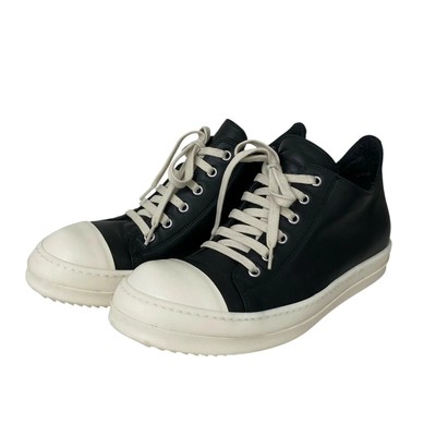 Rick Owens 25AW LOW SNEAKS sneakers ru02e1891 Black Size: 41 equivalent