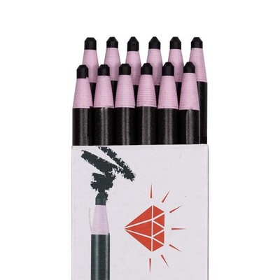 China Markers Grease Pencils 12-Pack Multi-Surface Wax Markers Black