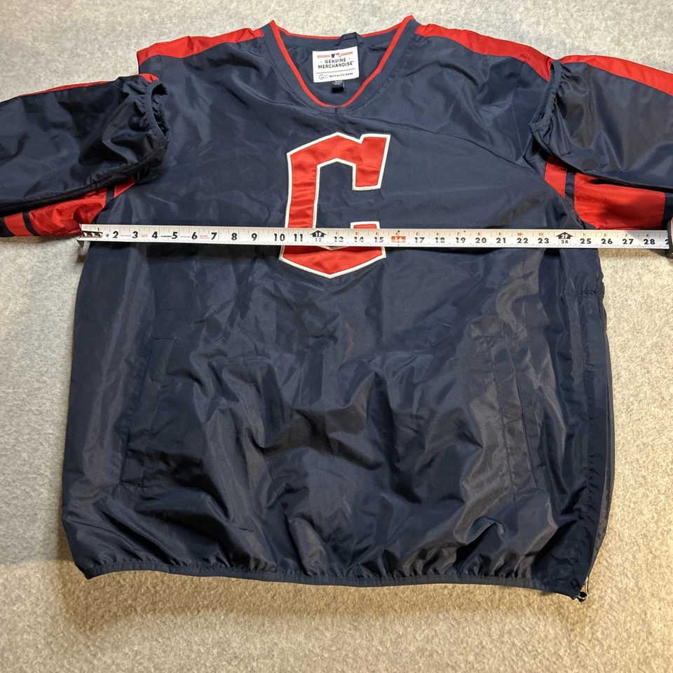 G-III MLB Cleveland Guardians Pullover Jacket - Mens Size XL - Image 4 of 4