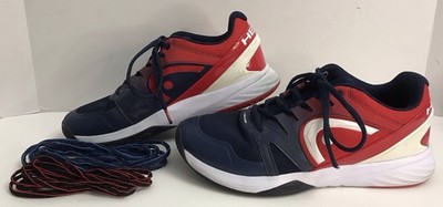 HEAD Sprint Team 2.0 Bird Men's Tennis Shoes Red/Dark Blue Size 9.5