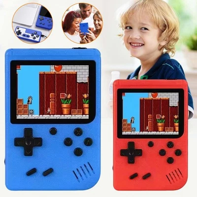 MARKENLOS Consolas de juegos portátiles niños retro consola portátil juguete regalos de Navidad DE