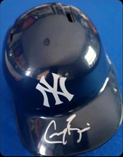 Greg Bird Autographed New York Yankees Mini Batting Helmet – Steiner Sports Holo