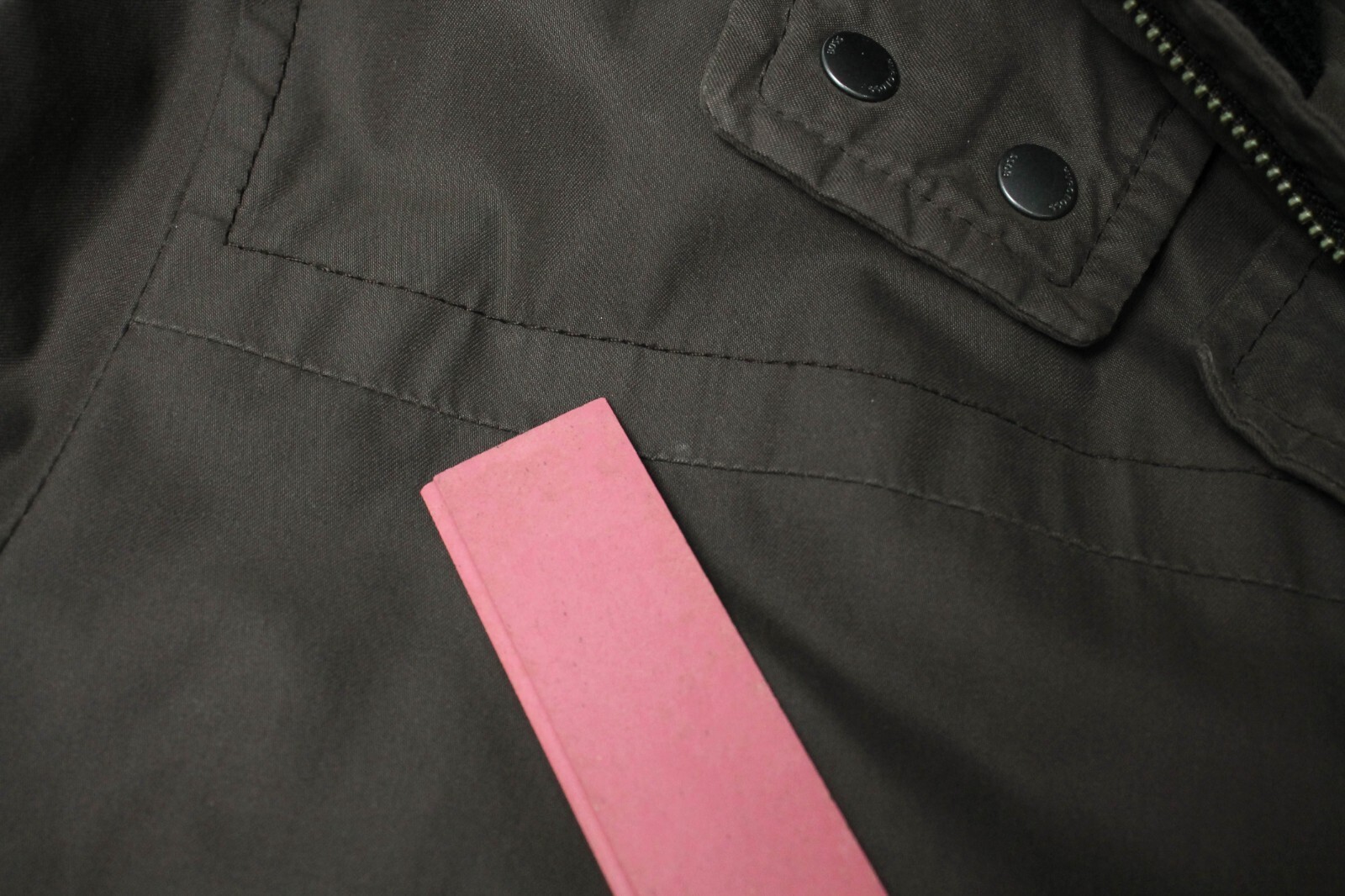 HUGO BOSS Corum Jacket Men's US 40R Full Zip Adjustable Waist Double Colarred thumbnail 12