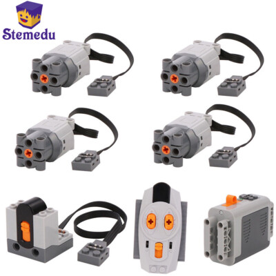 Tech-nic L Motor Power Function IR Remote Receiver for lagoleds MOC PF 7Pcs Set
