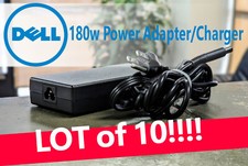 LOT 10 DELL 180w Charger for Lattitude Precision XPS Inspiron Chromebook 7.4mm