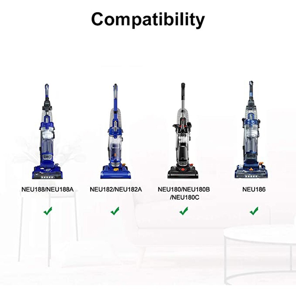 E0205 Vacuum Belt 2pcs ForEureka NEU180/180B/180C/182/182A/186