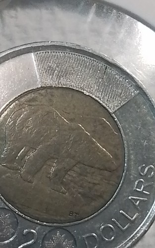 2012 Lonnie Canadian 2 Dallars Coin 001235 - Foto 6 di 9