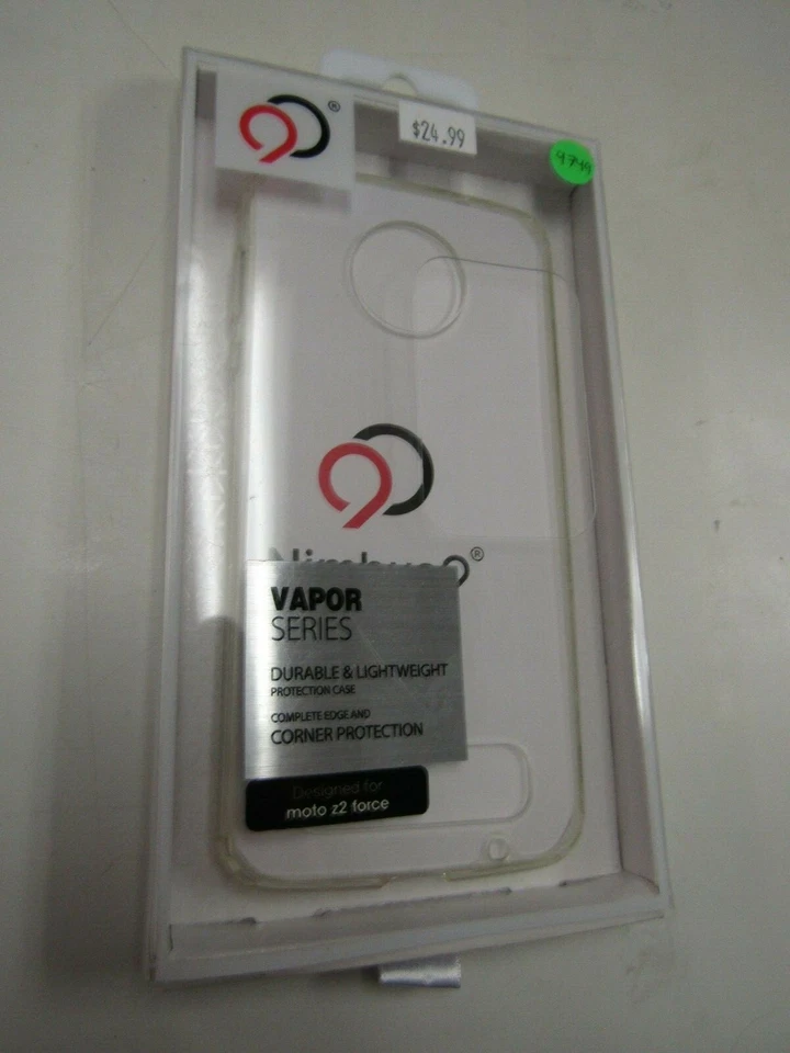 NIMBUS 9 CASE, MOTOROLA MOTO Z2 FORCE, CLEAR, PLEASE READ! 9749 - Image 2 of 3