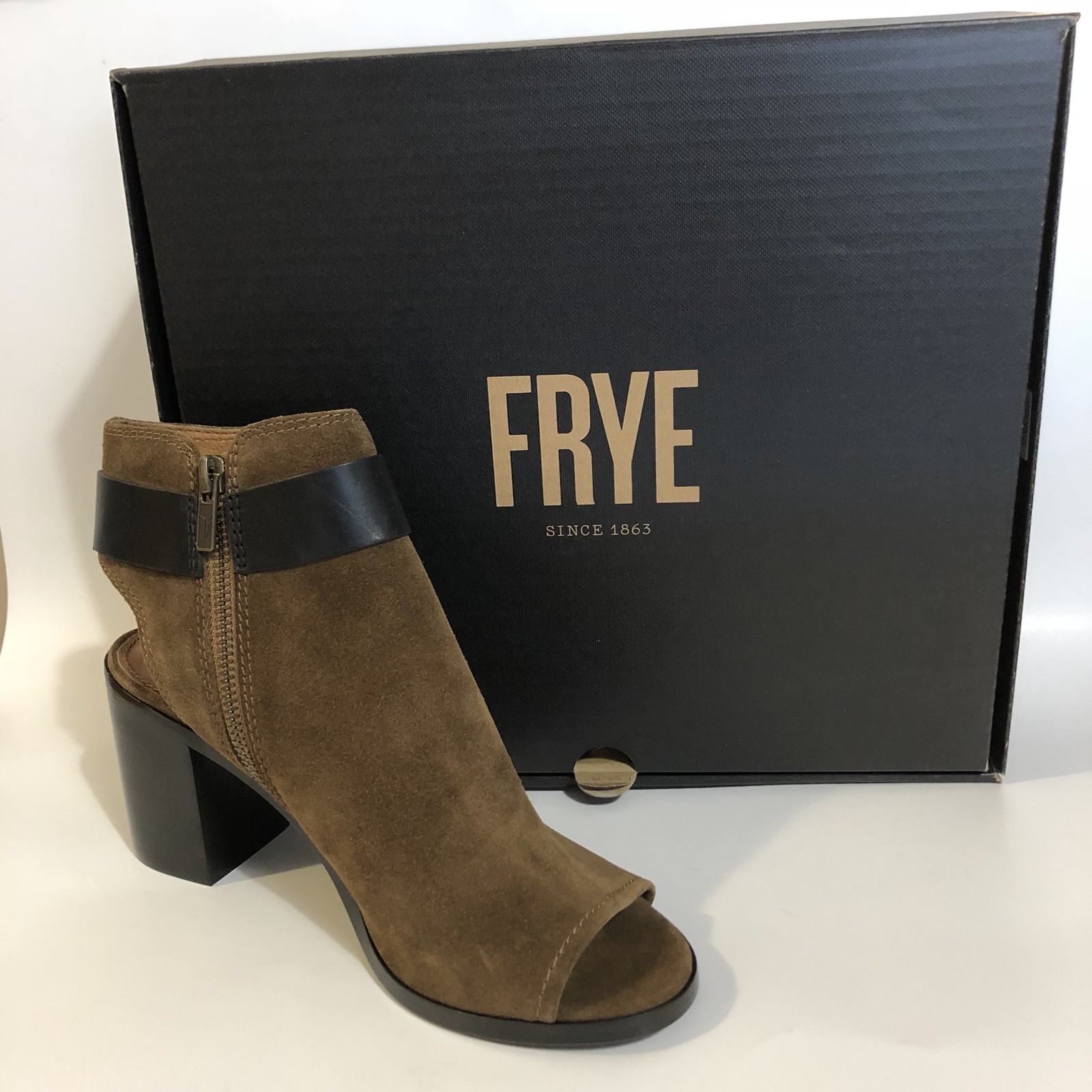 frye danica peep toe bootie