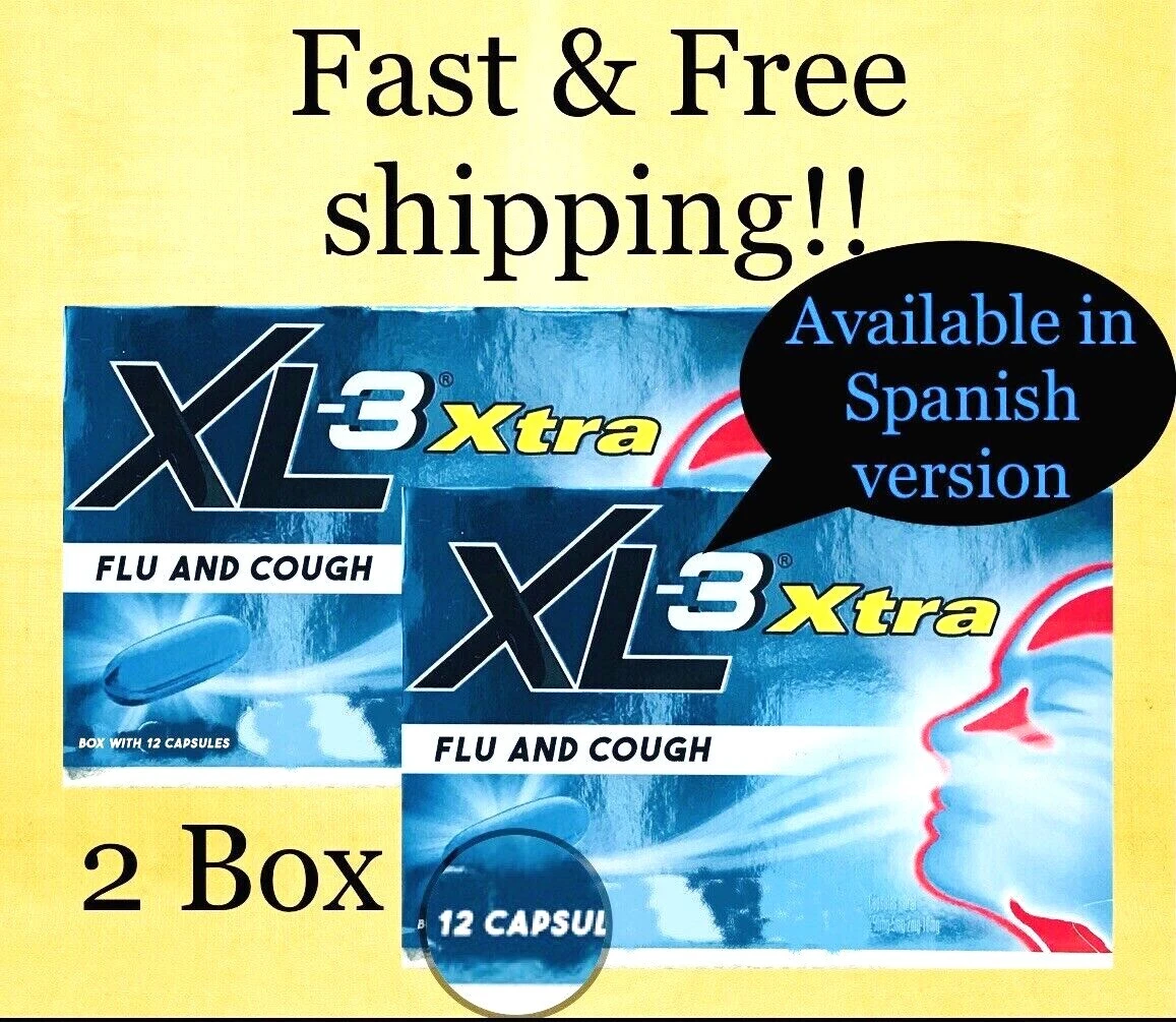 XL3 Xtra Cold And Cough Capsules Walgreens