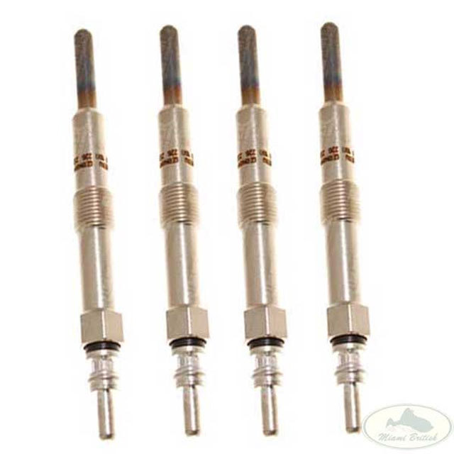 LAND ROVER HEATER IGNITION GLOW PLUG x4 Td5 DIESEL DISCOVERY DEF